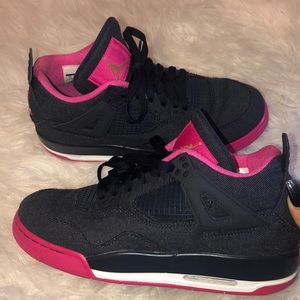 Retro 4 denim pink